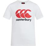 Canterbury Jungen Cc Logo T Shirt, Weiß (Weiß)., 38 EU