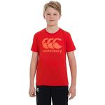 Canterbury Jungen CCC Graphic T-Shirt, Feuerrot, 6