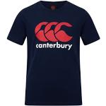 Canterbury Jungen CCC Logo T-Shirt, Navy, 32