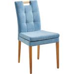 Blaue Gesteppte Cantus Esszimmerstühle & Küchenstühle aus Massivholz Breite 0-50cm, Höhe 0-50cm, Tiefe 0-50cm 
