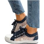 Lila Slip-on Sneaker mit Schnürsenkel in Schmalweite aus Leder wasserfest für Kinder für den für den Herbst 