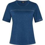 Marineblaue Halblangärmelige CANYON Sportswear T-Shirts mit Nieten für Damen Größe M 