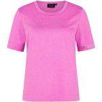 Pinke Halblangärmelige CANYON Sportswear T-Shirts mit Nieten für Damen Größe M 