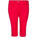 Rote CANYON Sportswear Damenbermudas mit Knopf Größe XL 