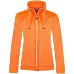 Orange Casual CANYON Sportswear Stehkragen Zip Hoodies & Sweatjacken mit Nieten für Damen Größe M 