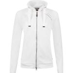 Weiße CANYON Sportswear Zip Hoodies & Sweatjacken für Damen Größe M 