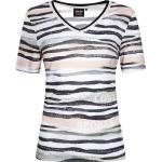 Canyon T-Shirt 1/2 Arm Damen / SNOWWHITE-BLACK-JEANSBLUE / 38