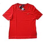 Rote Halblangärmelige T-Shirts für Damen Größe M 