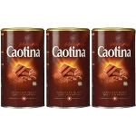 Caotina original, Kakao Pulver mit Schweizer Schokolade, heiße Schokolade, Trinkschokolade, 3er Pack, 3 x 500g
