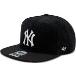 Reduzierte Schwarze 47 Brand New York Yankees Herrenschirmmützen aus Cord 