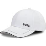 Weiße HUGO BOSS BOSS Nachhaltige Snapback-Caps aus Baumwolle für Herren 