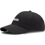 Schwarze HUGO BOSS BOSS Nachhaltige Snapback-Caps aus Baumwolle für Herren 