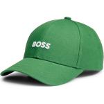 Grüne HUGO BOSS BOSS Nachhaltige Snapback-Caps aus Baumwolle für Herren 