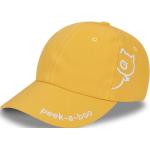Gelbe Bestickte Basecaps für Kinder & Baseball-Caps für Kinder mit Knopf aus Baumwolle für Jungen für den für den Sommer 