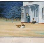 Cape Cod Abend Von Edward Hopper| Wanddekoration Kunst Poster | Gerahmter Kunstdruck| Leinwand| Wand Posterdruck Dekor