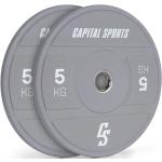 Capital Sports Nipton 2021 Gewichtsplatte Bumper Plate 2 x 5 kg Ø 54 mm Hartgummi Nipton 2021 Bumper Plate Gewichtsplatte | 2 x 5 kg | Stahlinnenring | 50,4 mm Aufnahmeöffnung | Hartgummi