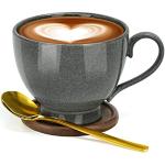Reduzierte Goldene Asiatische Große Kaffeetassen 500 ml aus Edelstahl 