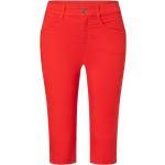 Rote MAC Jeans Clean Caprihosen & 3/4-Hosen für Damen 