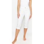 Weiße Angels Jeans Cici Capri-Jeans aus Denim für Damen Größe M 