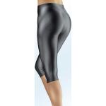 Anthrazitfarbene bader Capri-Leggings & 3/4-Leggings aus Polyamid für Damen Größe XL 