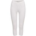 Weiße edc Bio Capri-Leggings & 3/4-Leggings aus Baumwolle für Damen Größe XL 