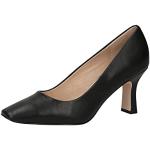 Schwarze Caprice High Heels & Stiletto-Pumps in Komfortweite aus Leder für Damen Größe 35 