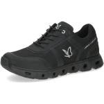 Schwarze Caprice Low Sneaker mit herausnehmbarem Fußbett für Damen Größe 36 