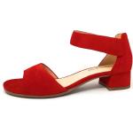 Rote Caprice Sandaletten aus Leder Größe 37,5 