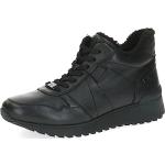 Schwarze Caprice High Top Sneaker & Sneaker Boots in Komfortweite wasserabweisend 