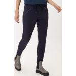 Blaue Unifarbene Brax Morris Caprihosen & 3/4-Hosen mit Reißverschluss aus Jersey für Damen Größe M 