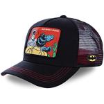 Schwarze Batman Snapback-Caps für Herren Größe XXL 
