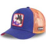 Blaue Dragon Ball Son Goku Snapback-Caps mit Klettverschluss für Herren Einheitsgröße 