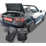 Schwarze FIAT Reisetaschen mit Rollen mit Reißverschluss klappbar 
