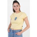 Reduzierte Kurzärmelige TITUS T-Shirts aus Baumwolle für Damen Größe L 