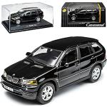 Schwarze Cararama BMW Merchandise X5 Modellautos & Spielzeugautos aus Metall 