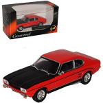 Rote Cararama Ford Modellautos & Spielzeugautos aus Metall 