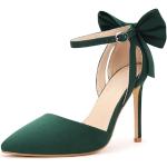 Grüne High Heels & Stiletto-Pumps mit Riemchen für Damen Größe 41,5 für den für den Sommer 