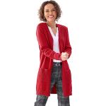 Rote Damencardigans aus Polyamid Größe XL 