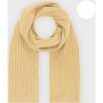 Gelbe Nachhaltige Kaschmir-Schals aus Wolle für Damen 