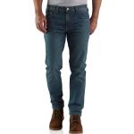 Blaue Carhartt Rugged Flex Wide Leg Jeans & Relaxed Fit Jeans aus Baumwolle für Herren Weite 36, Länge 32 