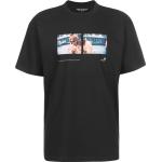 Schwarze Kurzärmelige Carhartt Rundhals-Ausschnitt T-Shirts für Herren Größe XS 