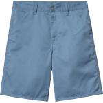 Carhartt - Bequeme Shorts - Simple Short Sorrent für Herren - Größe 32 US - Blau