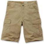 Khakifarbene Carhartt Cargo-Shorts & kurze Cargohosen mit Klettverschluss aus Baumwolle für Herren 