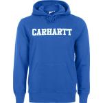 Blaue Carhartt College Herrenhoodies & Herrenkapuzenpullover mit Kapuze Größe S 