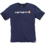 Reduzierte Marineblaue Kurzärmelige Carhartt T-Shirts aus Baumwolle für Herren Größe XS 