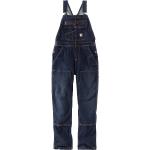 Reduzierte Blaue Carhartt Jeans-Latzhosen aus Denim für Damen Größe XS 