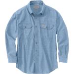 Carhartt Hemd L/S Fort Solid Shirt Blue Chambray