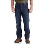 Carhartt Rugged Flex Wide Leg Jeans & Relaxed Fit Jeans aus Denim für Herren Größe S Weite 44, Länge 30 