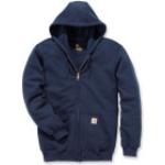 Marineblaue Carhartt Zip Hoodies & Sweatjacken aus Baumwollmischung mit Kapuze für Herren Größe M 