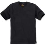 Reduzierte Schwarze Kurzärmelige Carhartt T-Shirts aus Baumwolle für Herren Größe S 